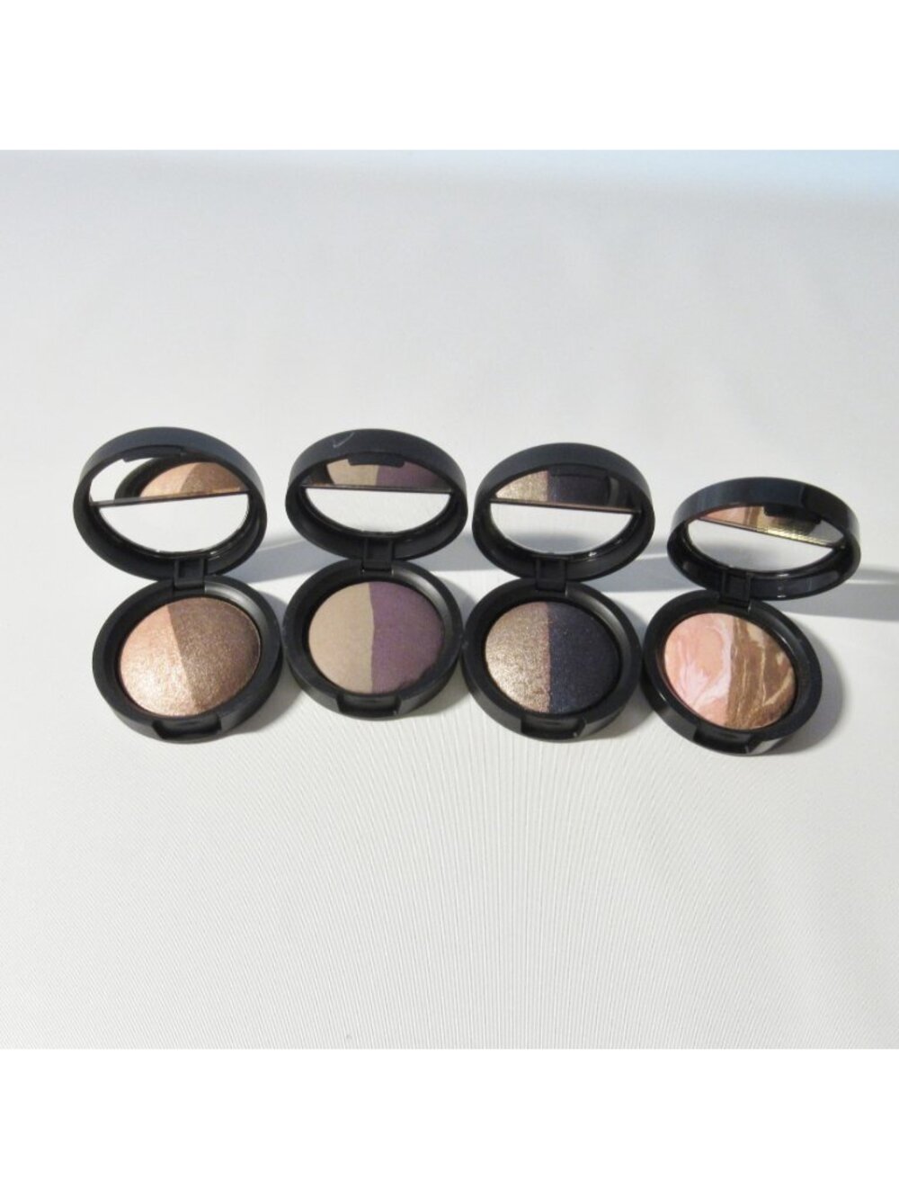 Laura Geller Set of 4 Baked Eye Shadow Duo Full Size New w/o Box